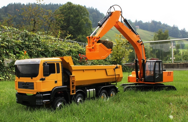 rc 8x8 dump truck